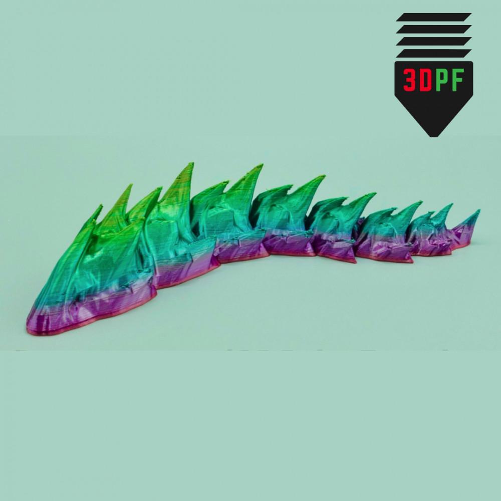 Articulated Spiny Sea Serpent 3d model