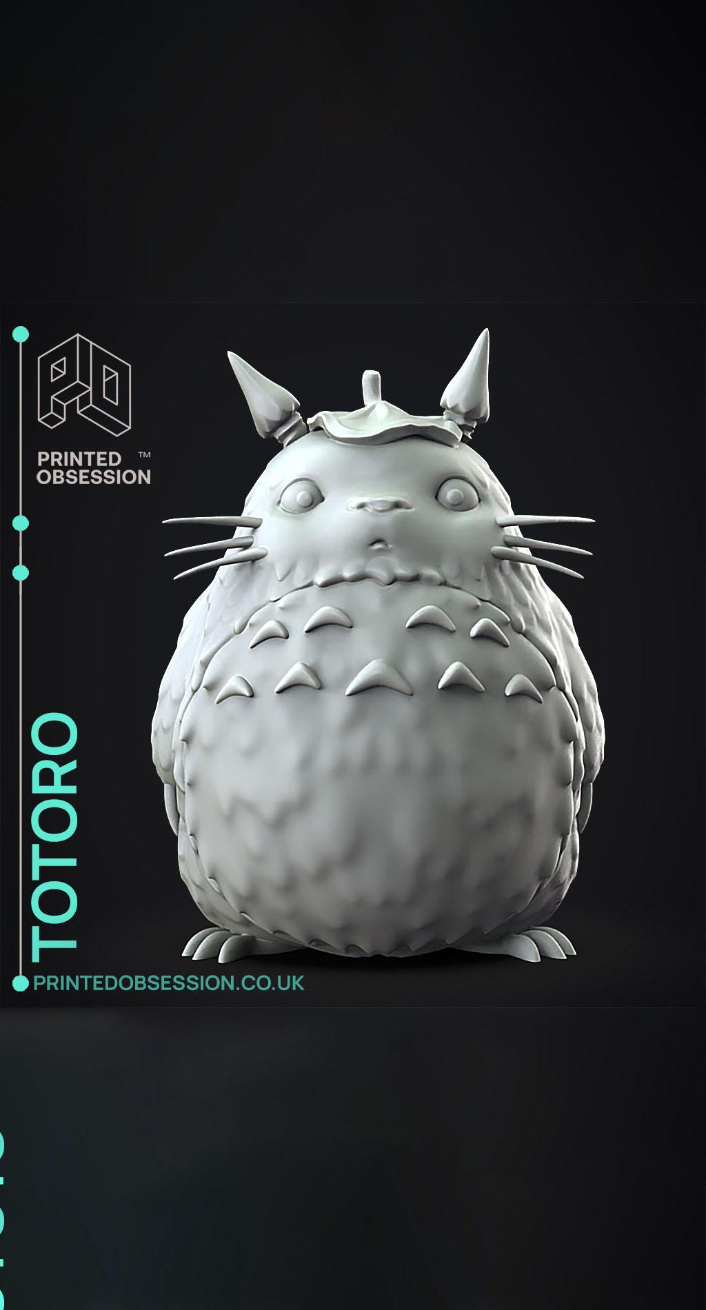 Totoro - My Neighbor Totoro - Fan Art 3d model