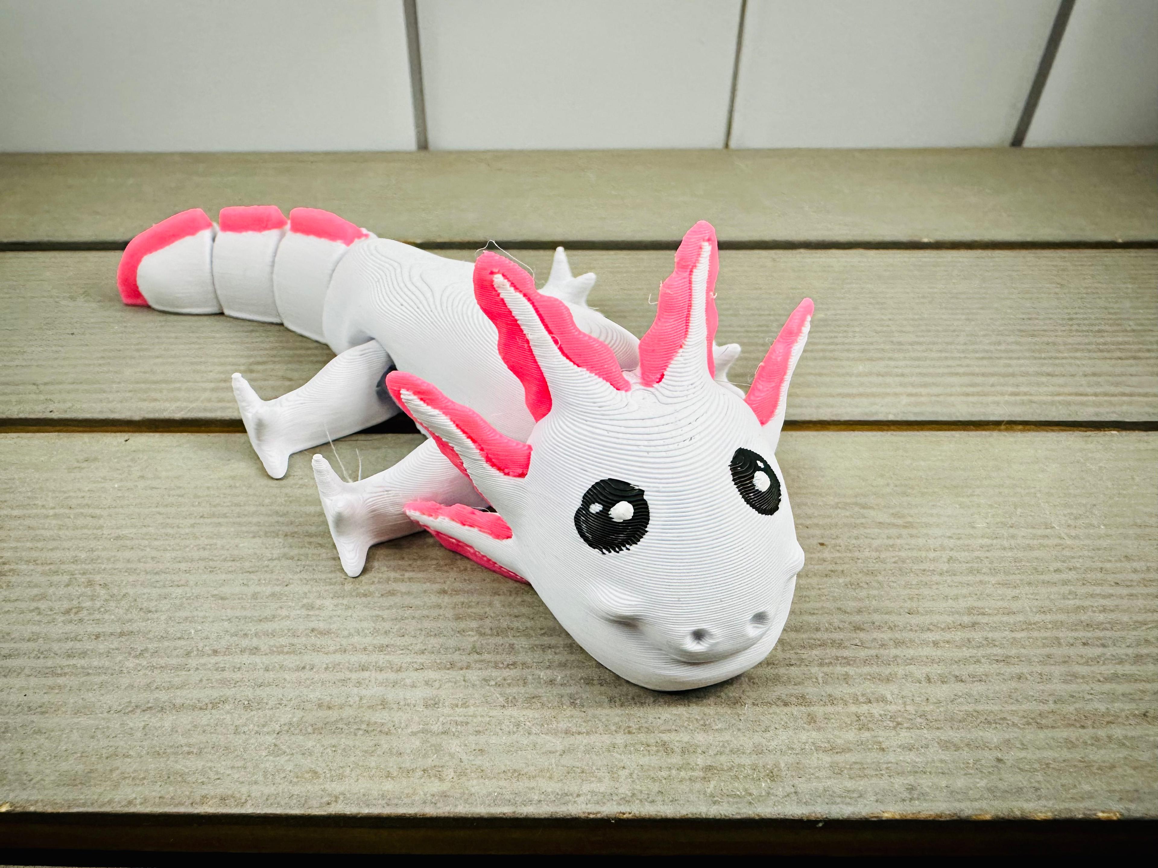 Axolotl Fam 3d model