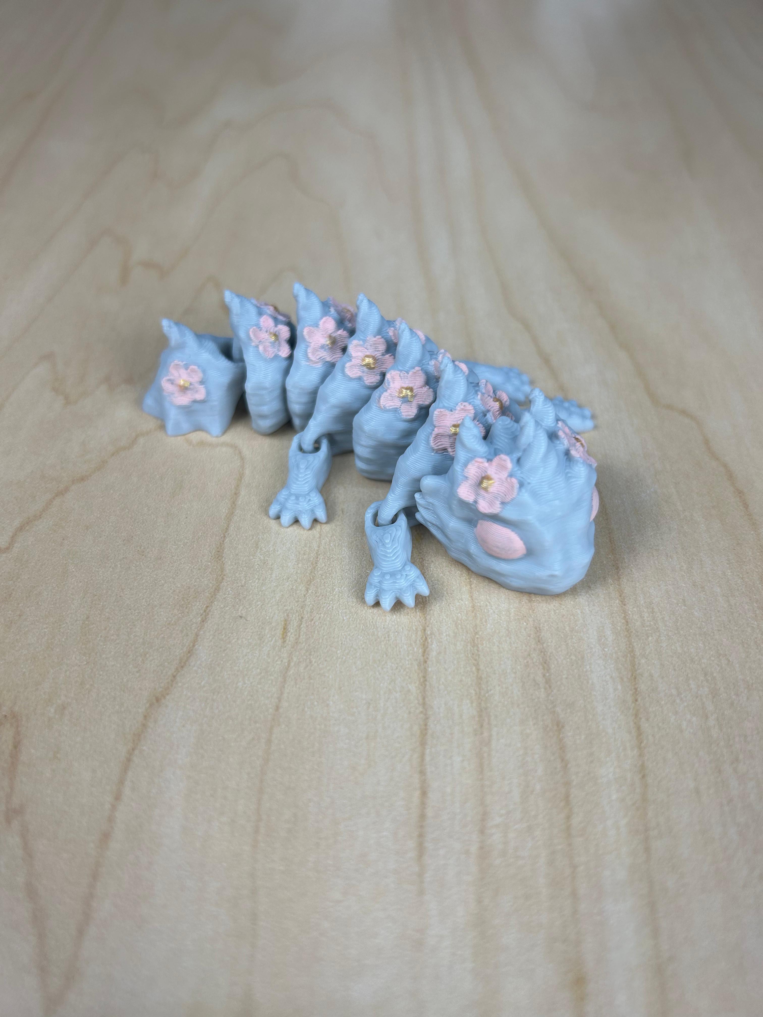 Blossom Dragon Baby  3d model