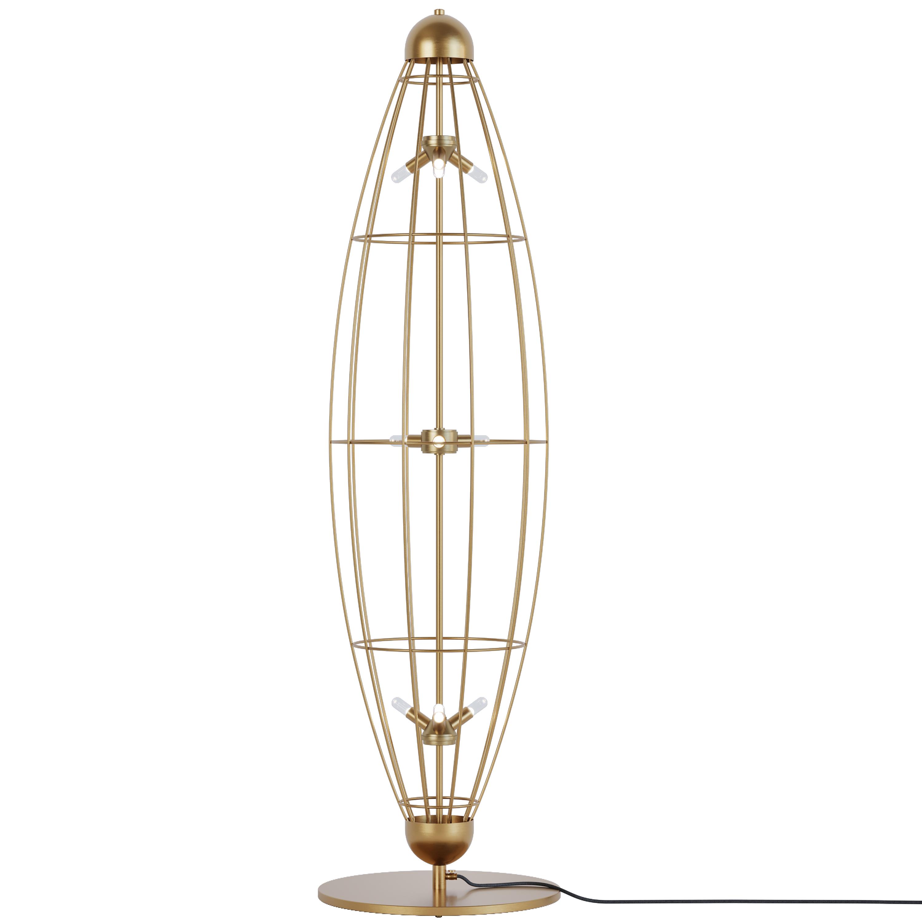 Chrystalis floor lamp, SKU. 28462 by Pikartlights 3d model