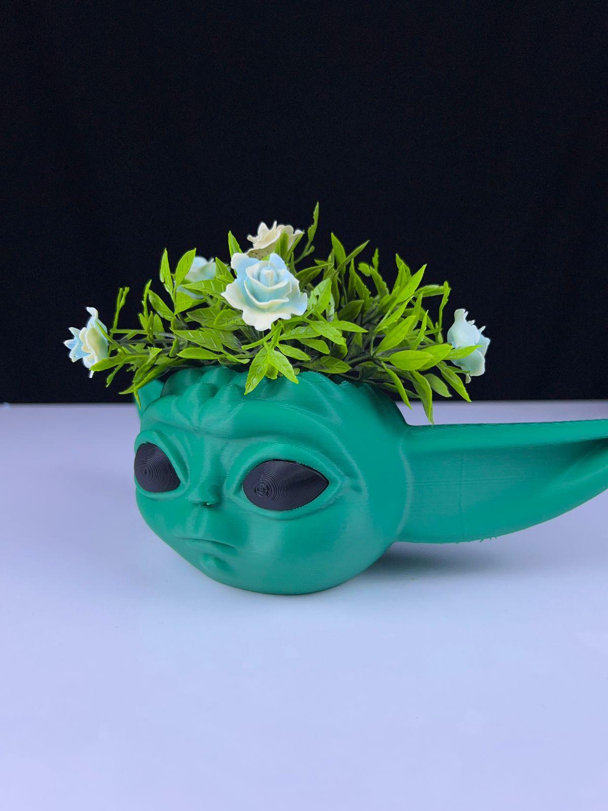 Baby Yoda Vase 3d model