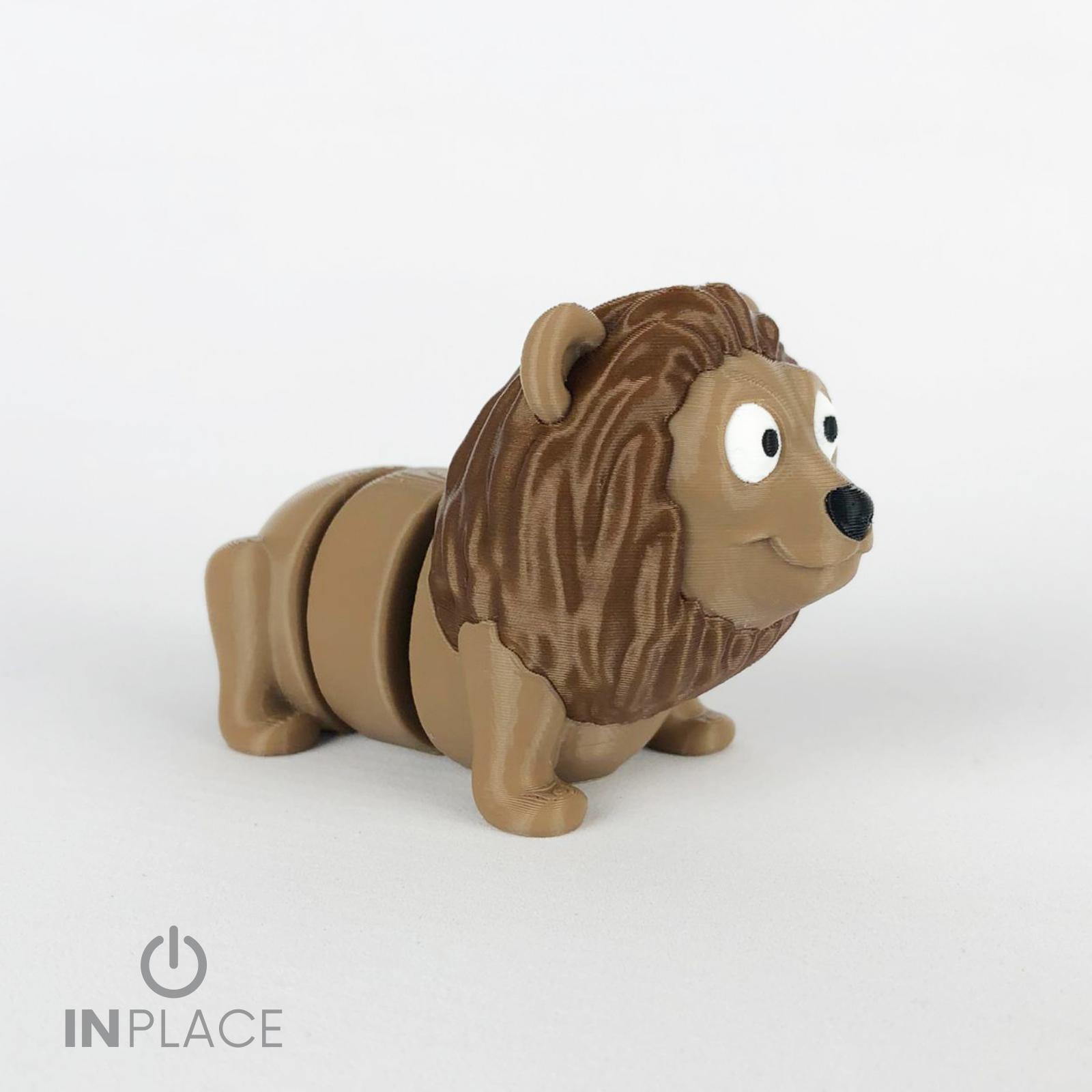 Tiny Lion Articulated 3d model