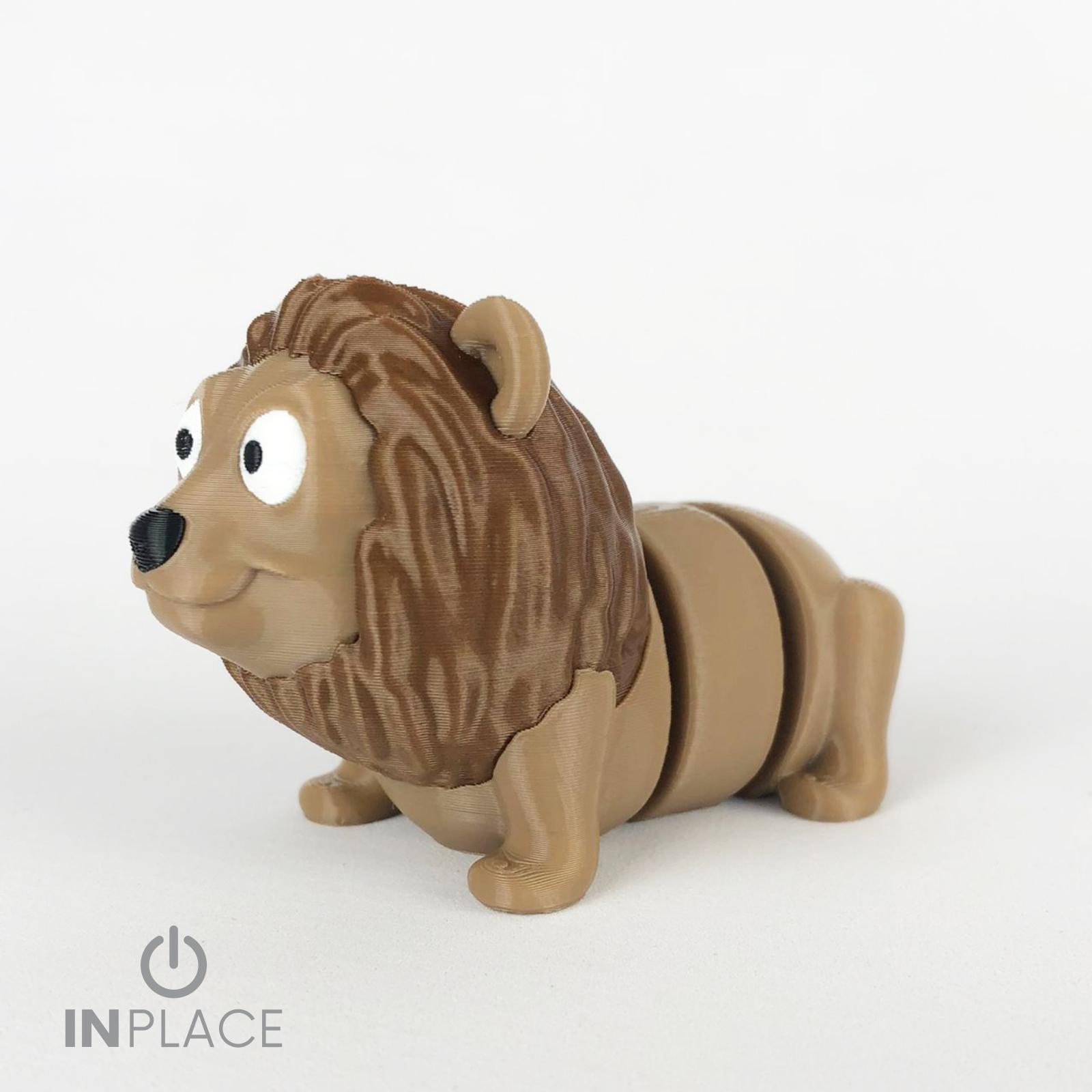 Baby Lion Articulated 3d model