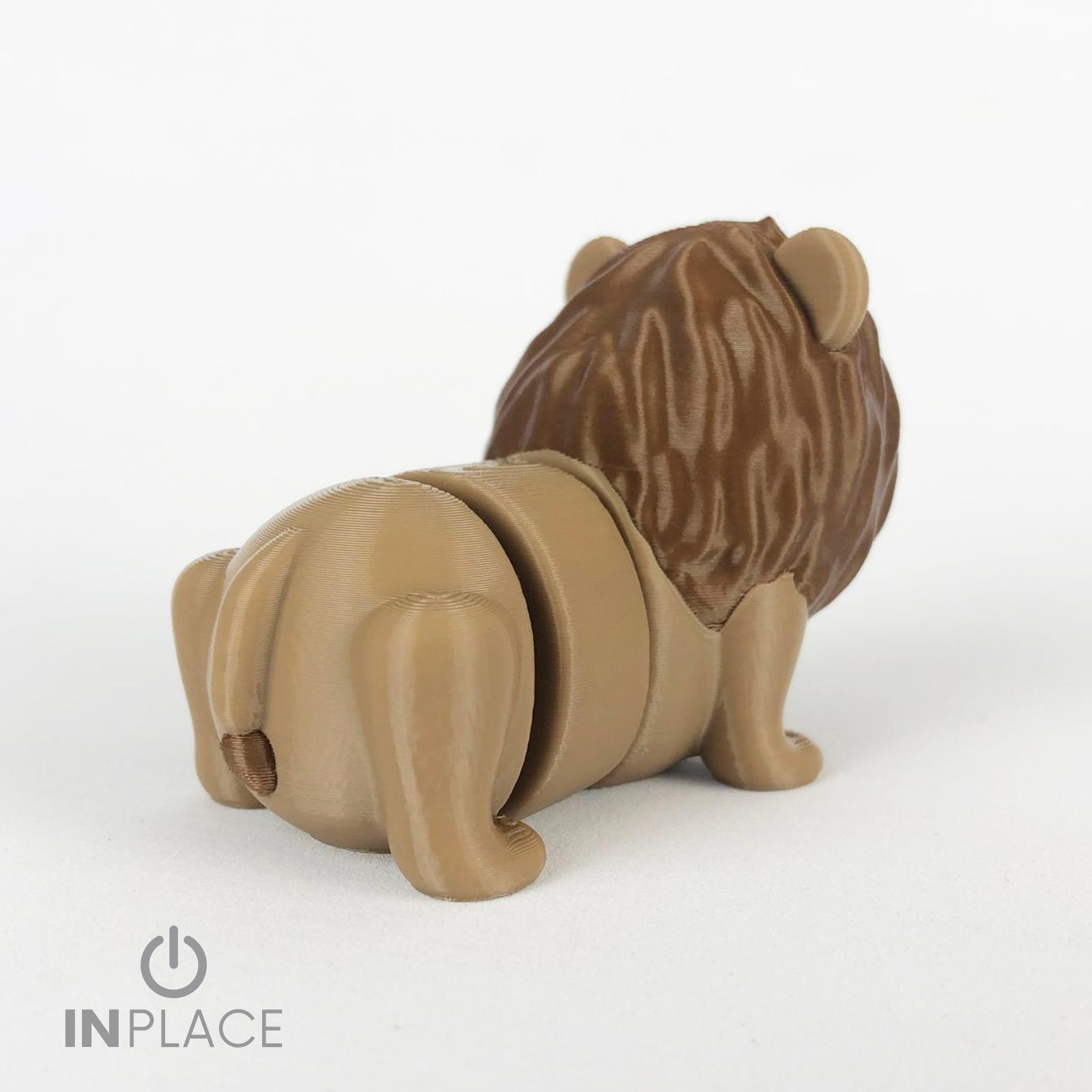 Baby Lion Articulated 3d model