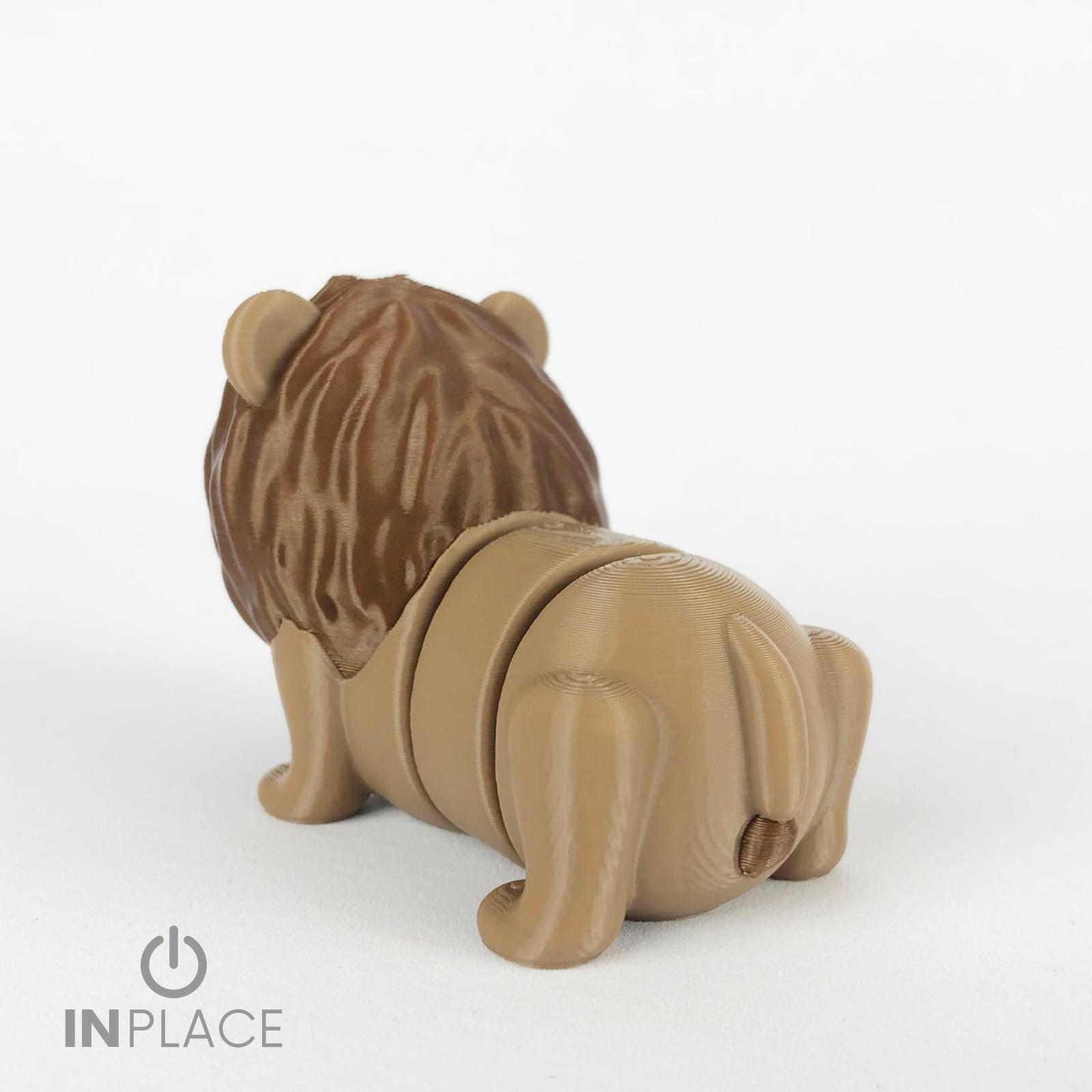 Tiny Lion Articulated 3d model