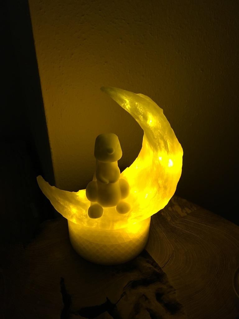 Moon bunny as nightlight 3d model
