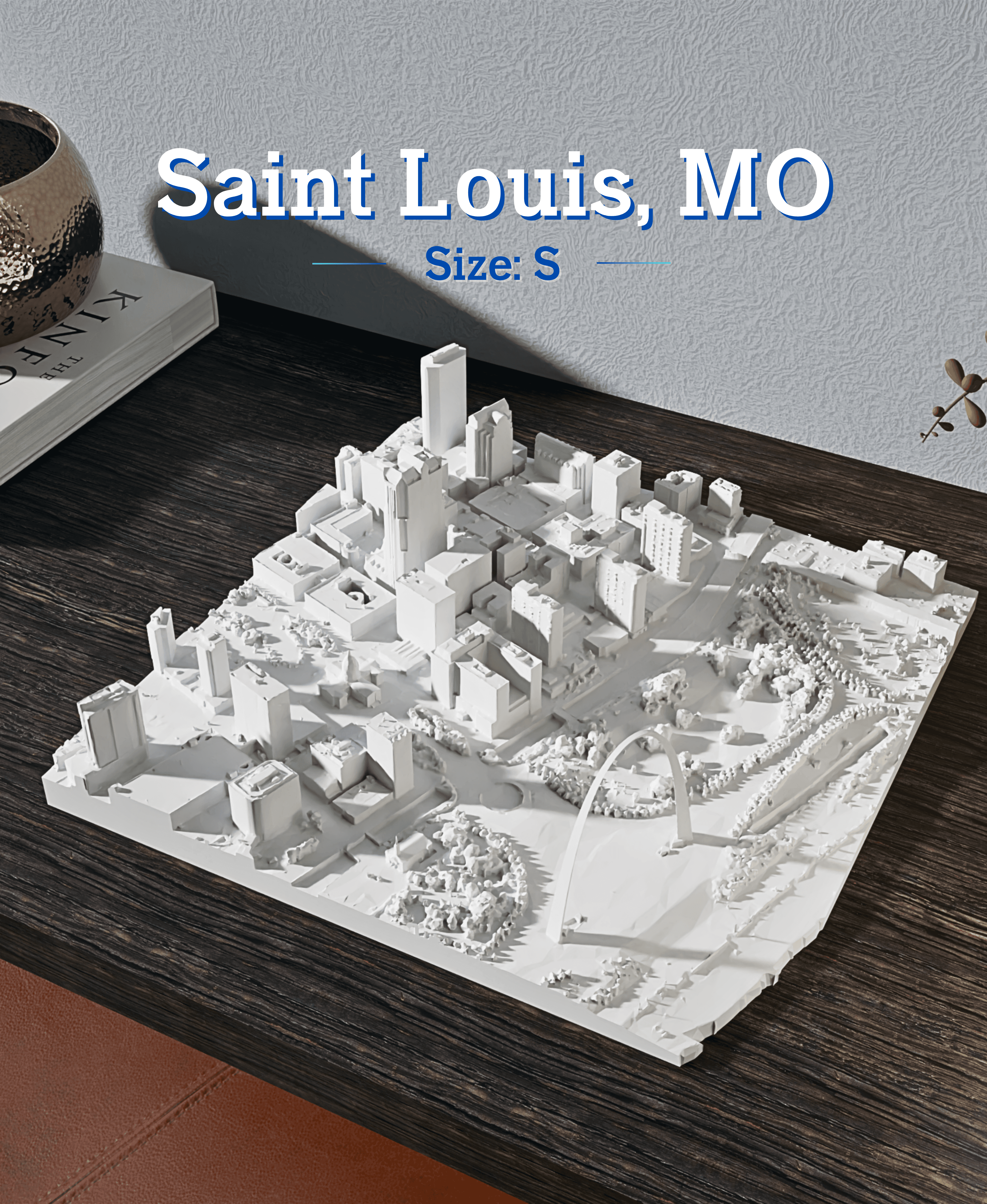 Saint Louis, MO - Small 3d model