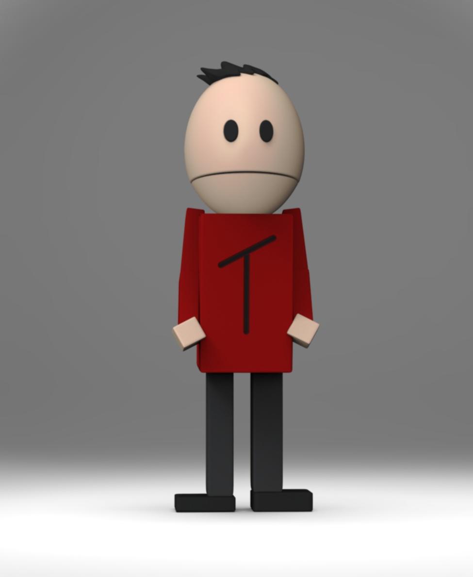 Terrance -South Park 3d model