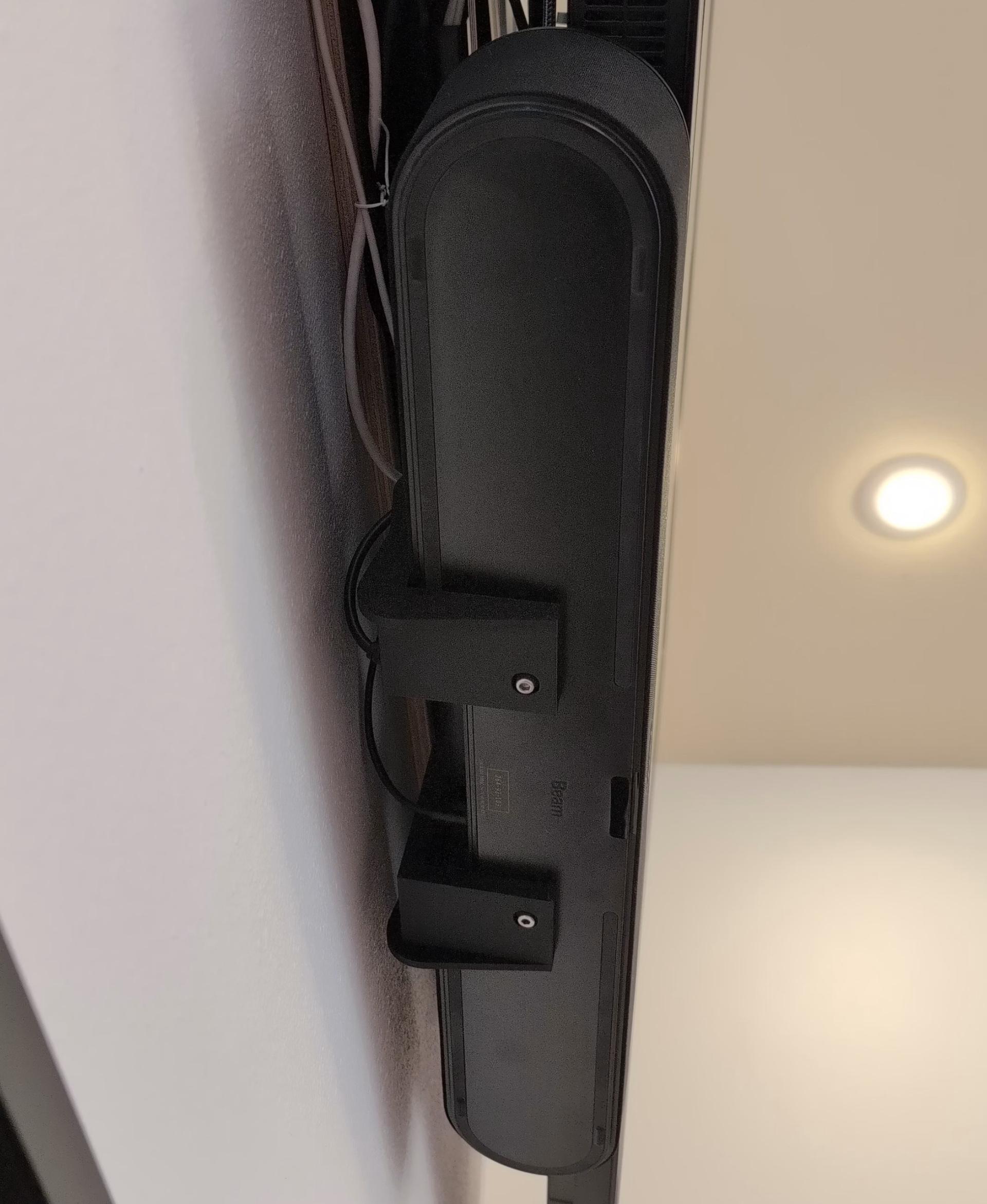 Sonos Beam (Gen 2) to LG C1 hanging mount 3d model