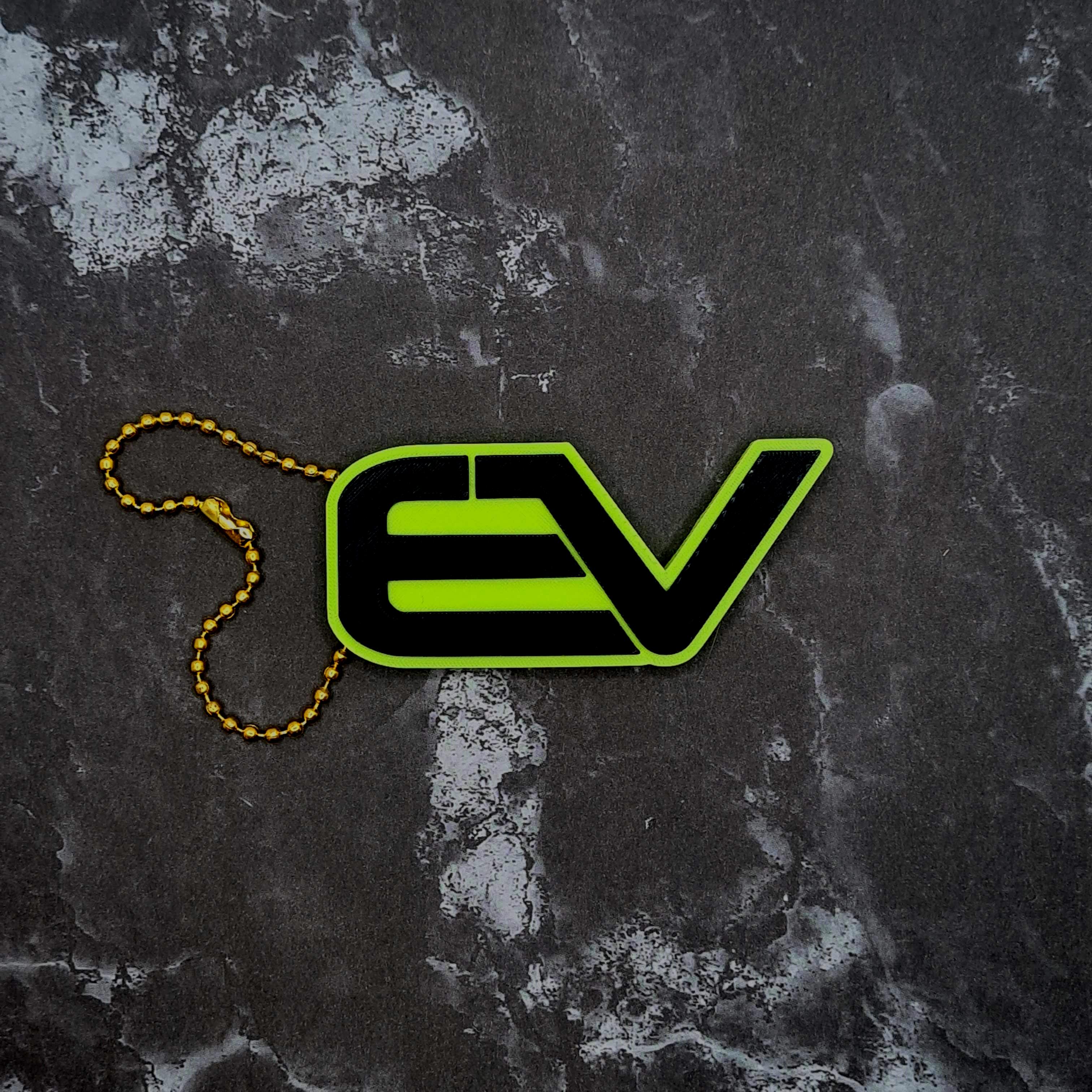 EV Keychain 3d model