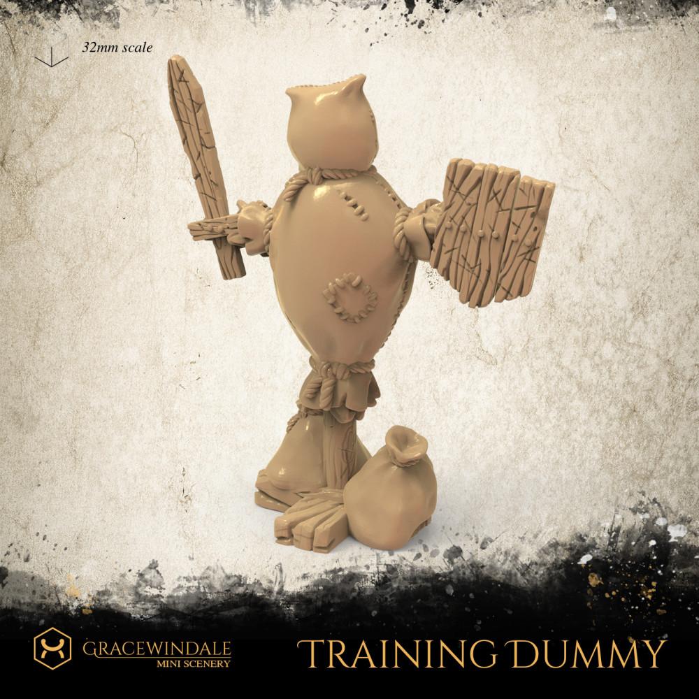 Training Dummy 3d model