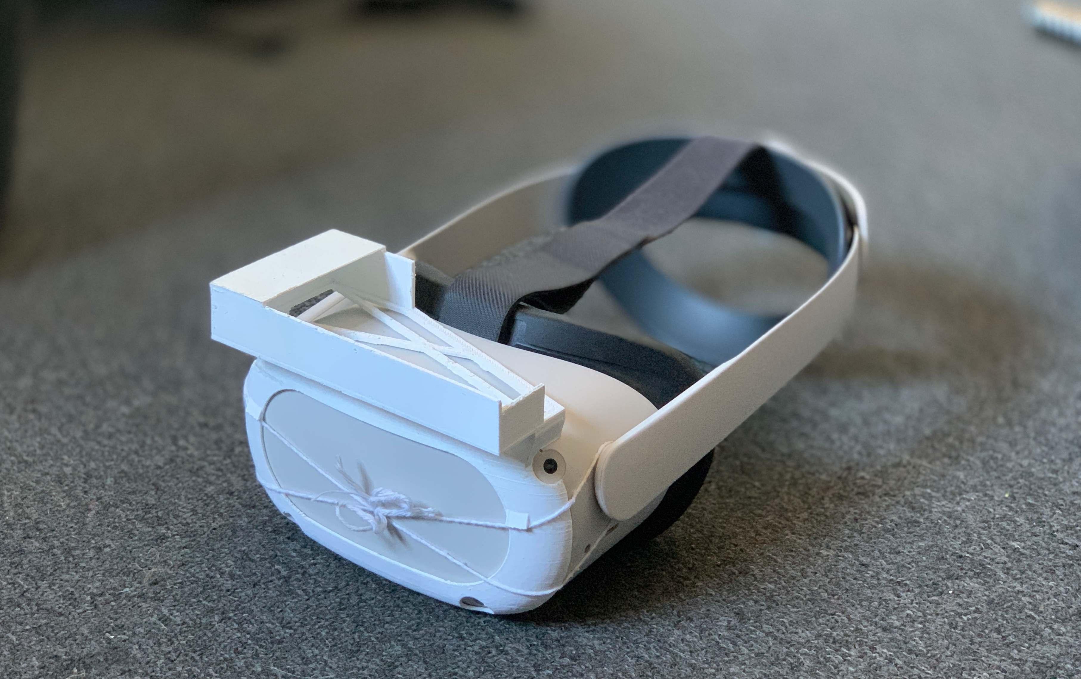 Oculus Quest 2 With Battery Strap Virtual Reality Glasses Refurbished  Silver