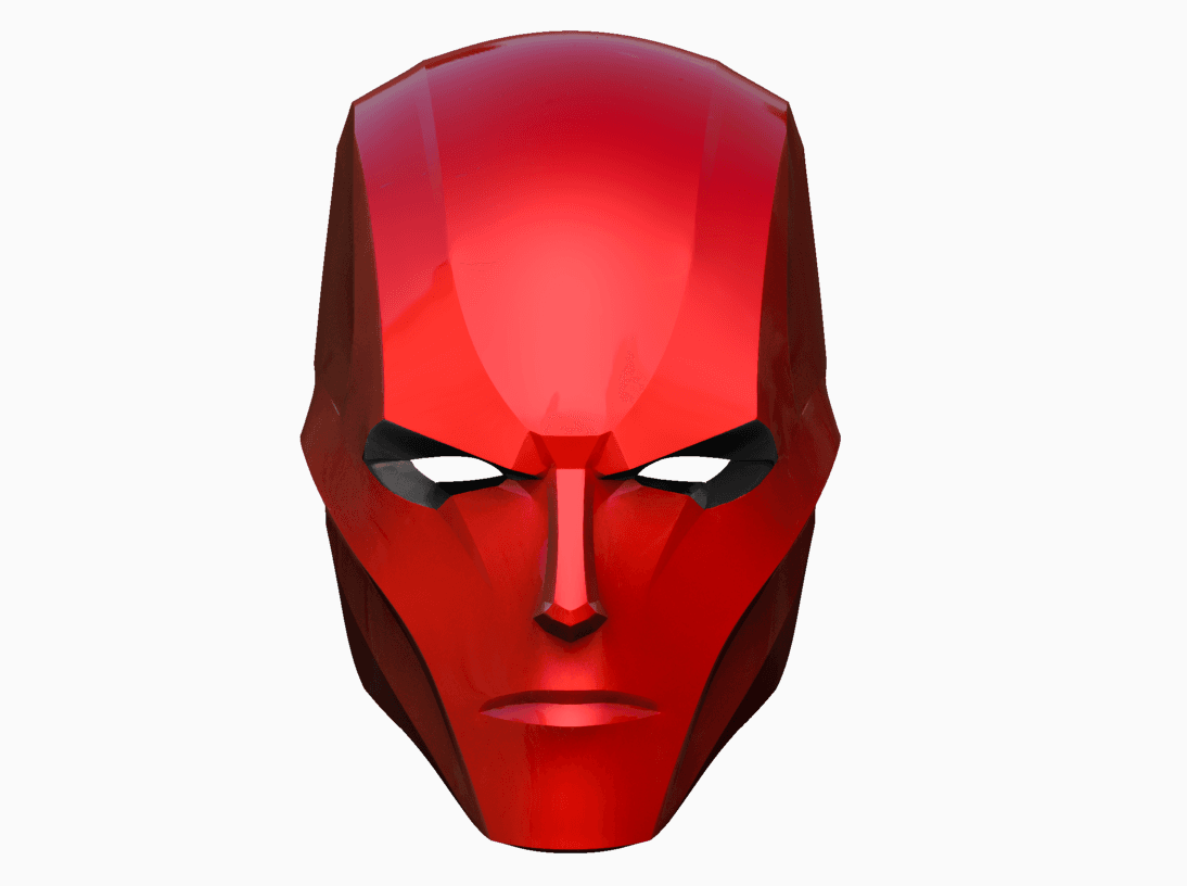 Red Hood New 52 Mask 3d model