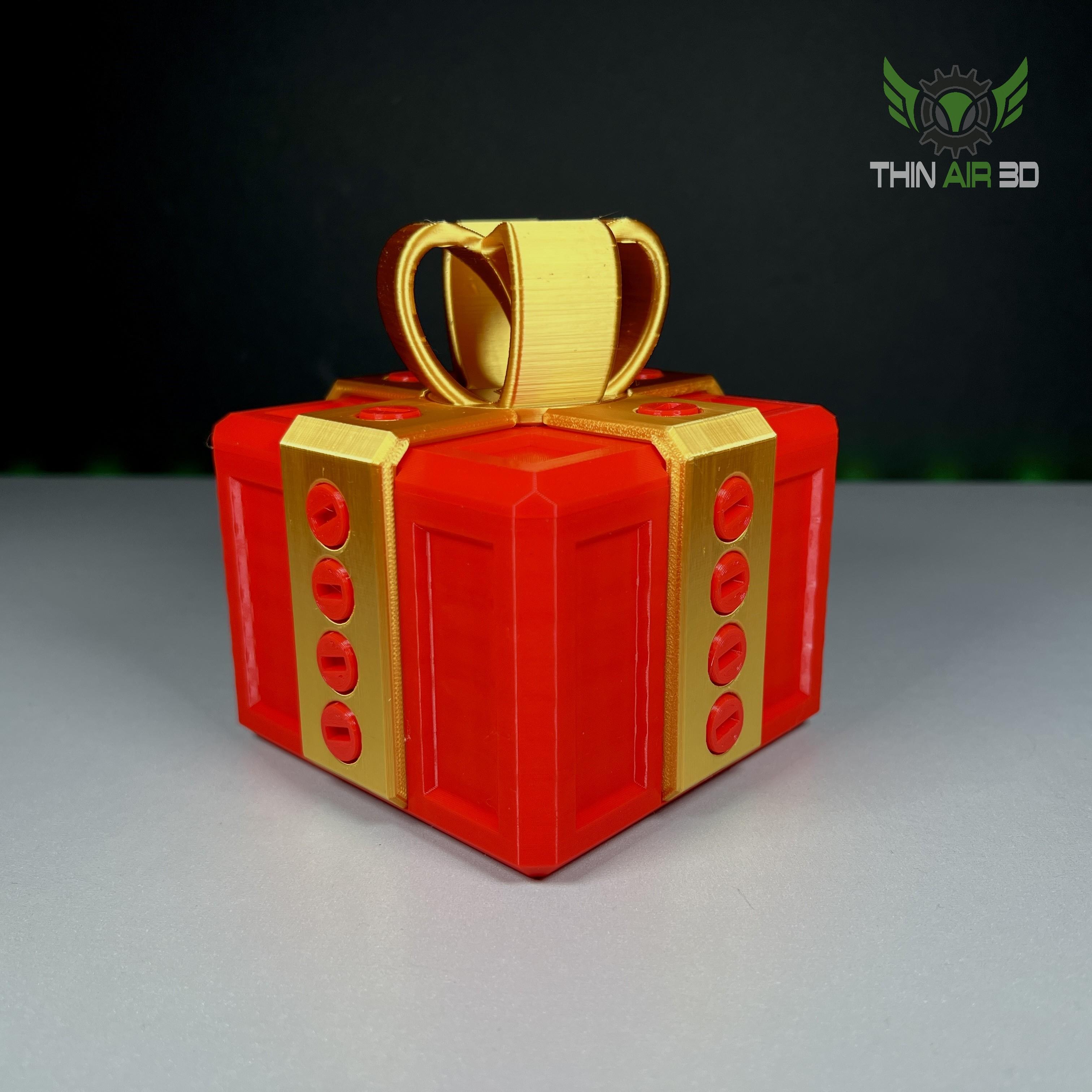 Small cute gift box remix by Third Dimension, Download free STL model