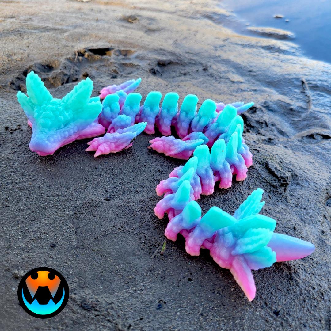 Axolotl Dragon 3d model