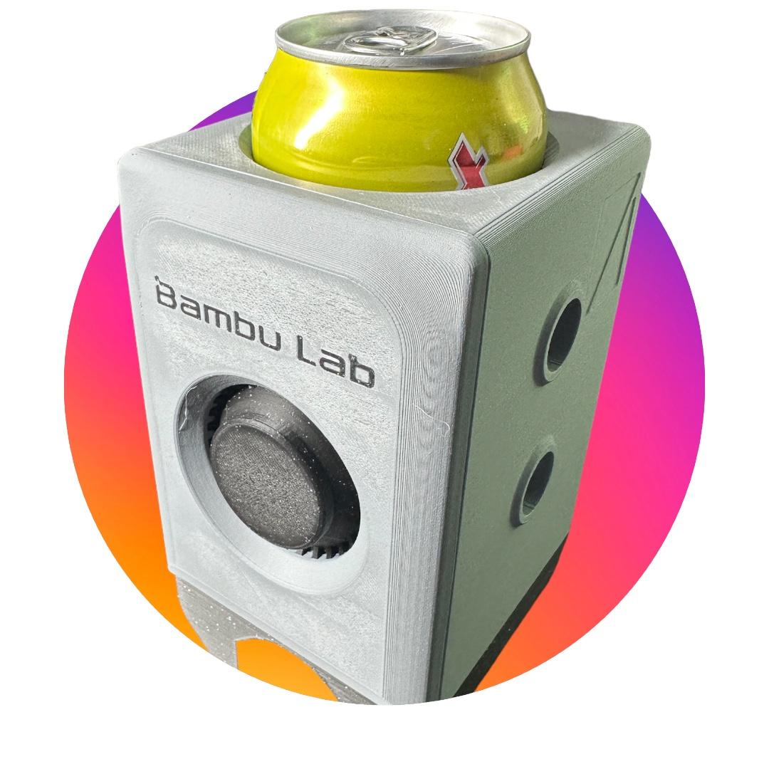 BAMBULAB X1C, P1P, P1S TOOLHEAD CAN CUP, ULTIMATE FAN BOY, TOY 3d model