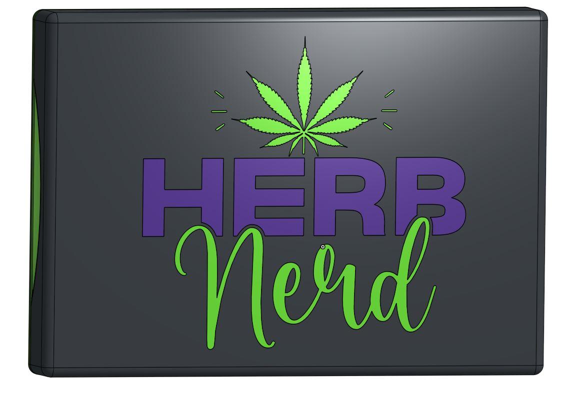 Herb Nerd Pocket Box 3d model
