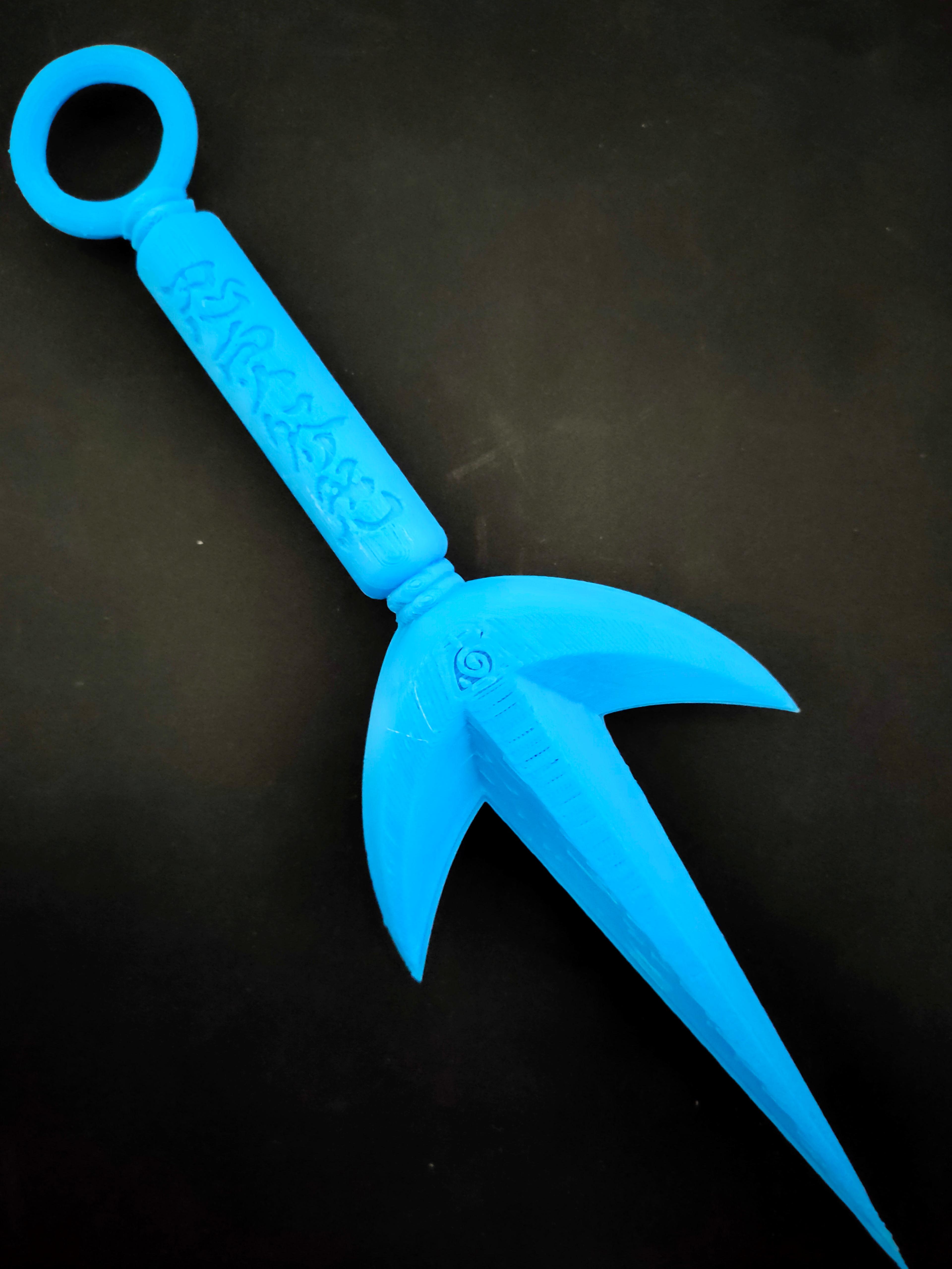 Minato's kunai knife 3D Printable without support 3d model