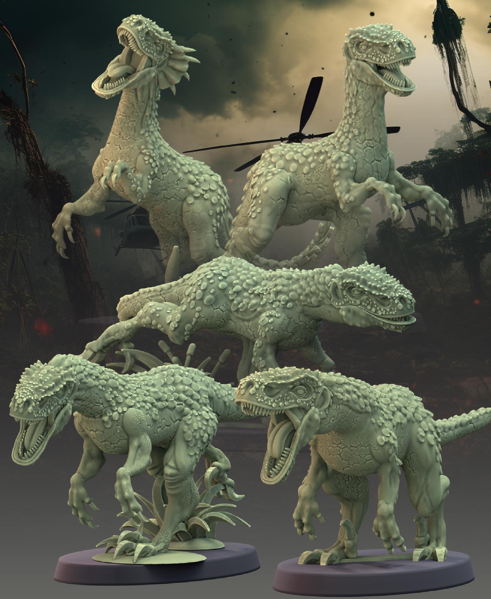 Dino Pack 3d model