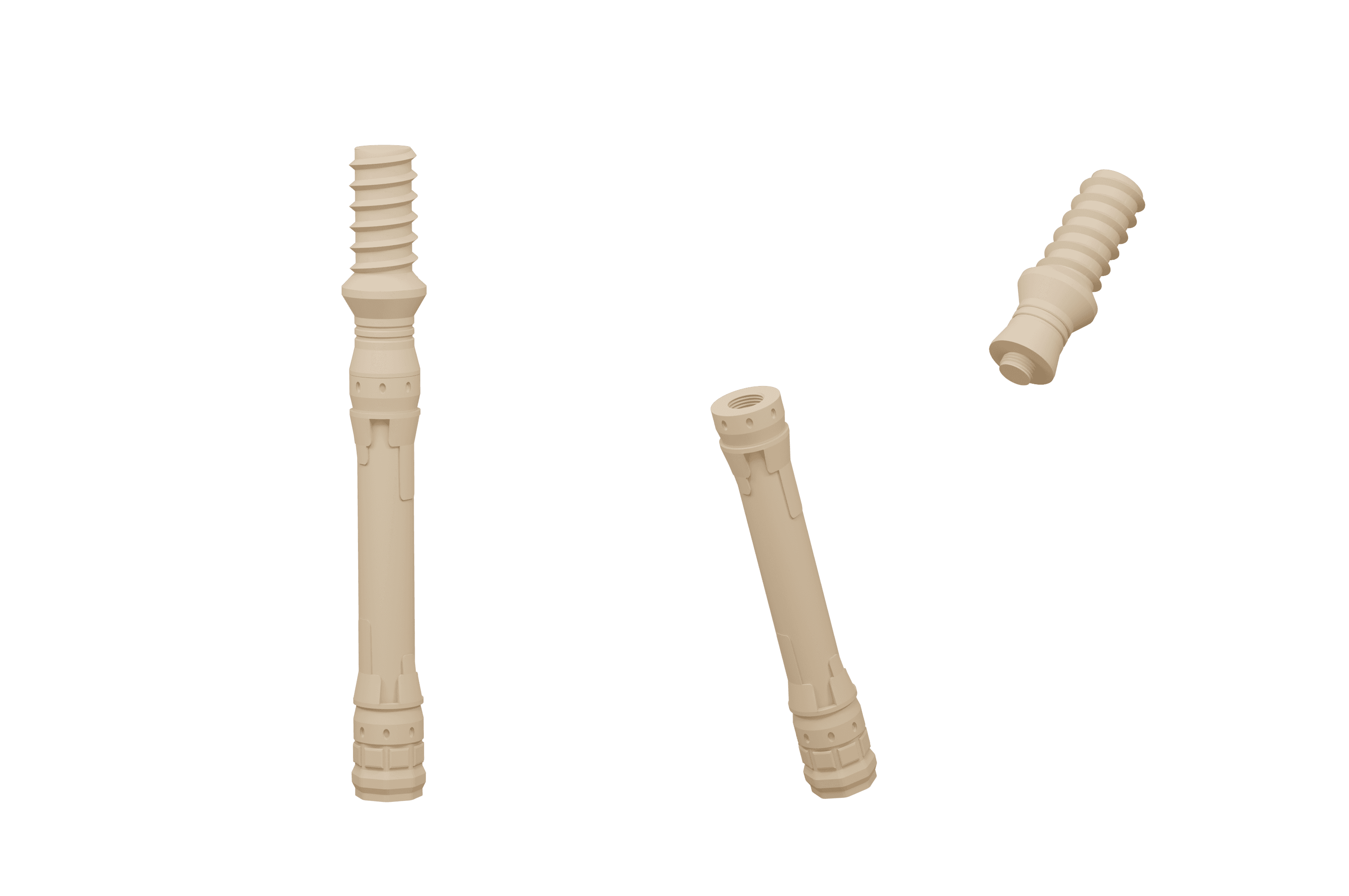 Pool Noodle Lightsaber 4 3d model