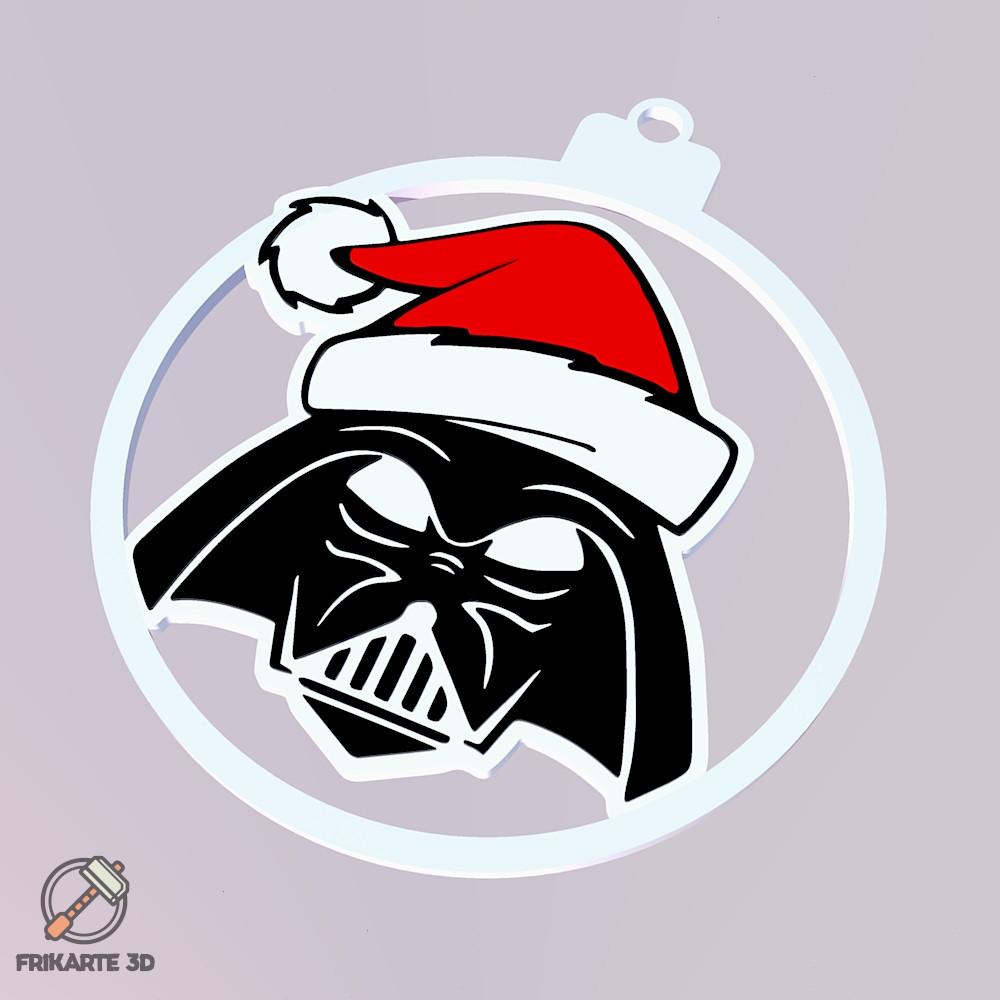 Darth Vader Christmas Tree Decoration 3d model