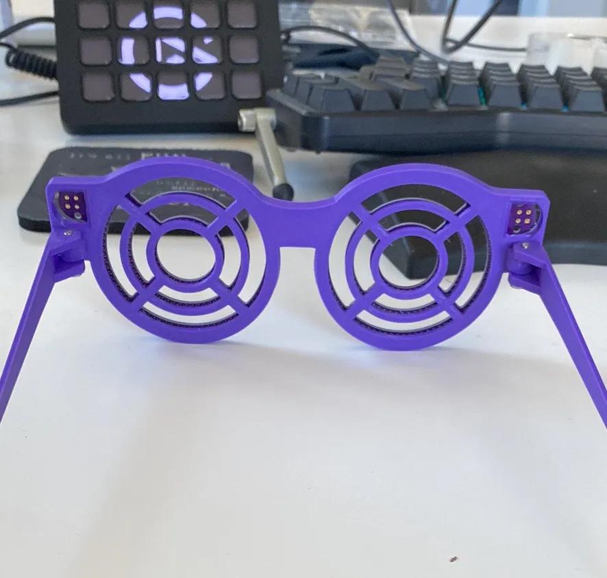 Rezz-Inspired Glasses Frames 3d model