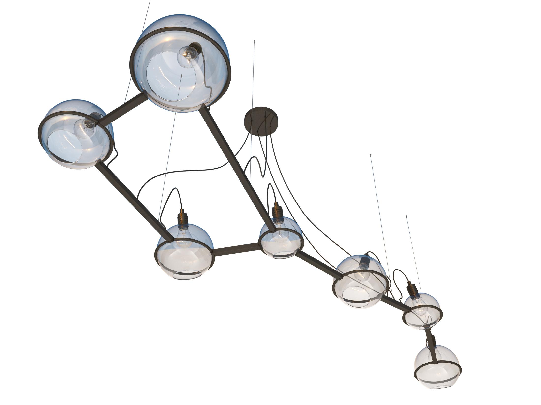 Ursa Major lamp, SKU. 20915 by Pikartlights 3d model