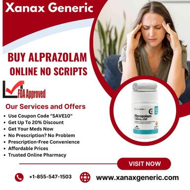 Buy Alprazolam Online Effective Anxiety Relief Solutions