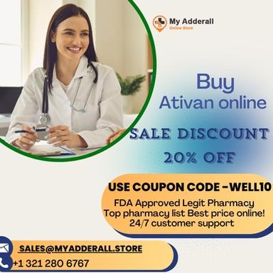 Ativan Online Order at 24-hour delivery