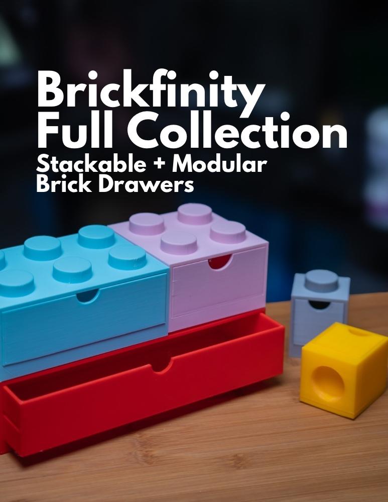 Brickfinity Full Collection 3d model