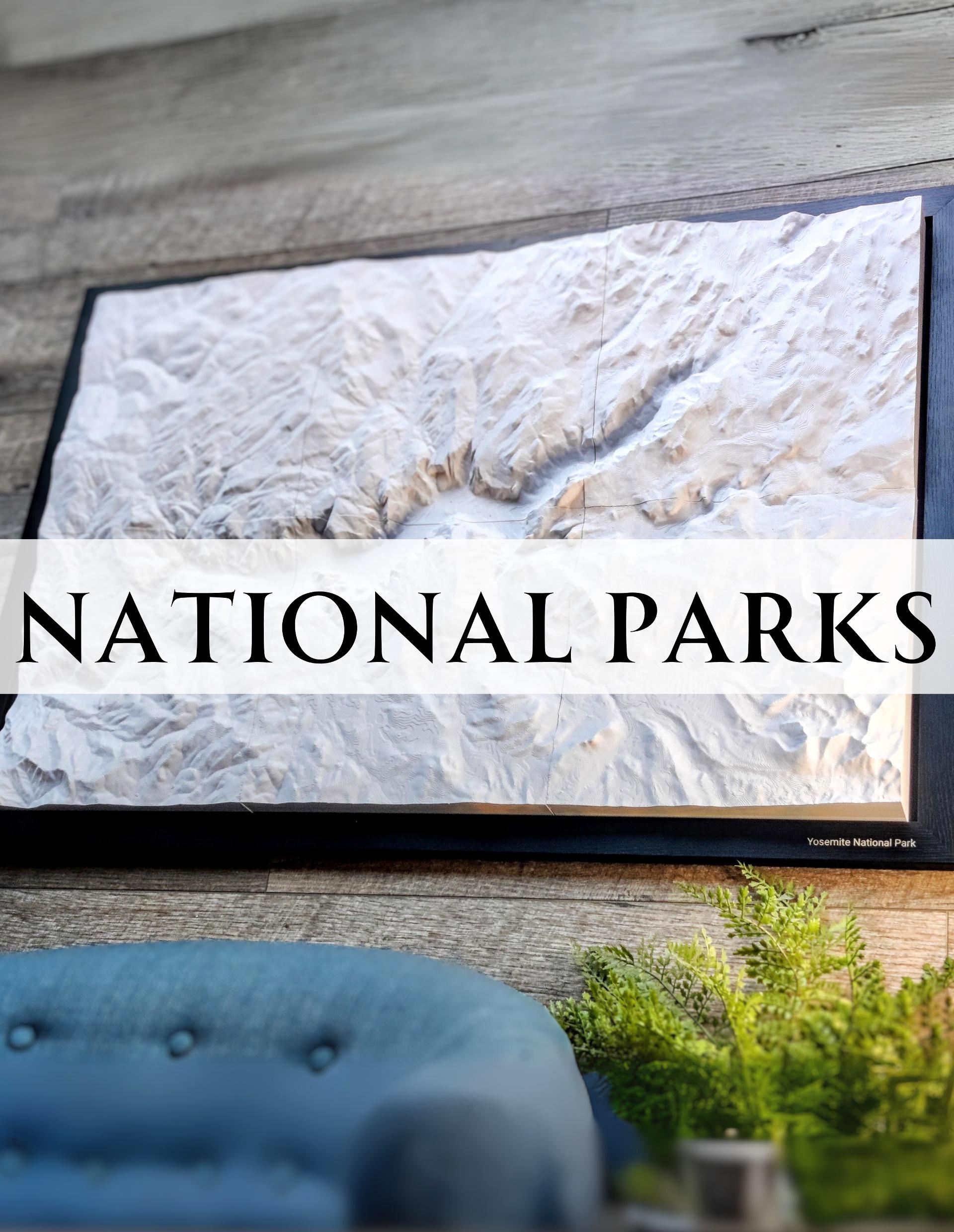 NATIONAL PARKS COLLECTION 3d model