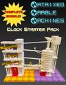 Matrixed Marble Machines Clock Starter Pack