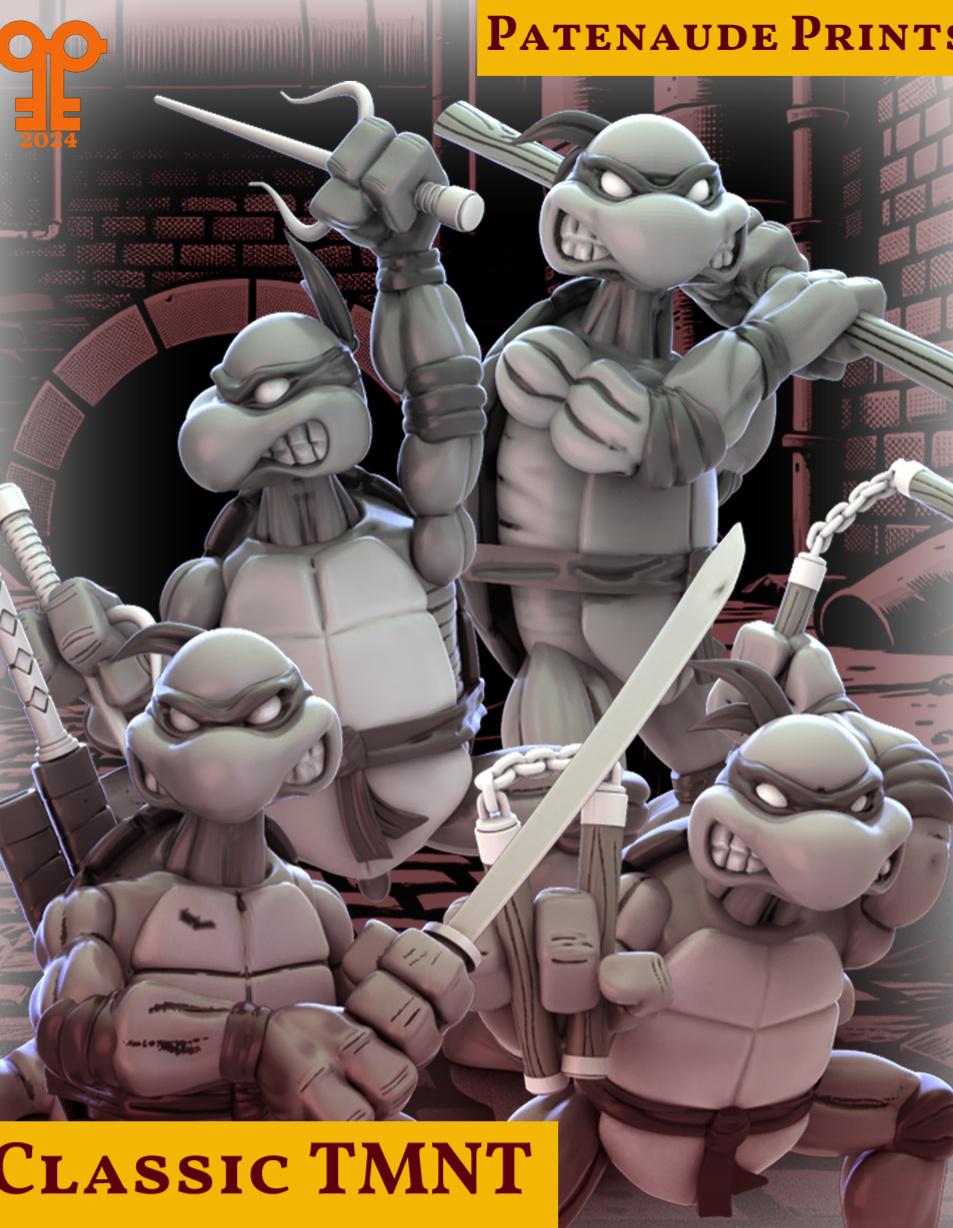 TMNT Collection 3d model