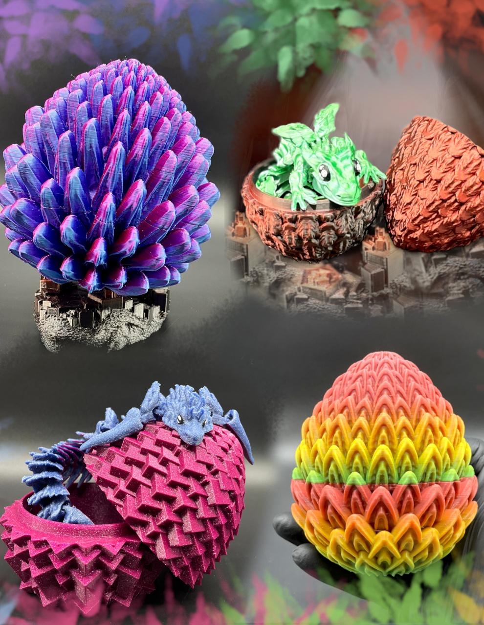 Dragon Eggs 3d model