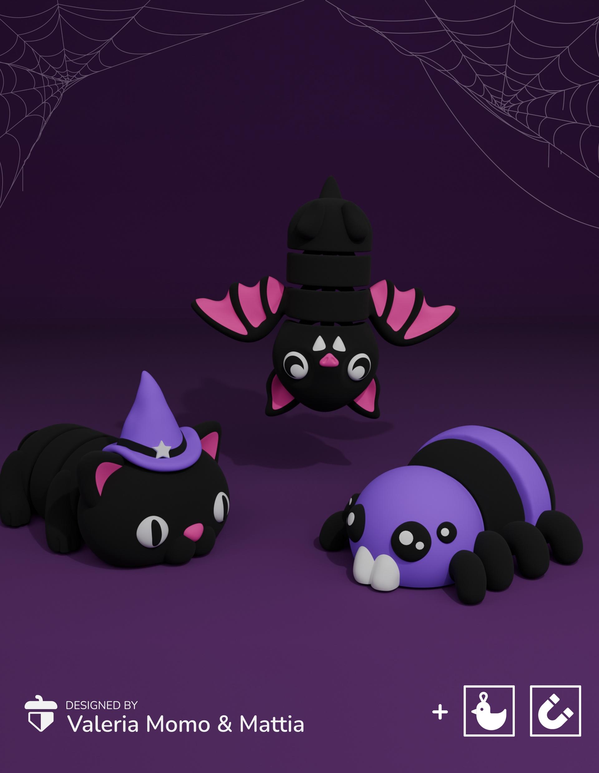 Cute Flexi Halloween 2024 3d model