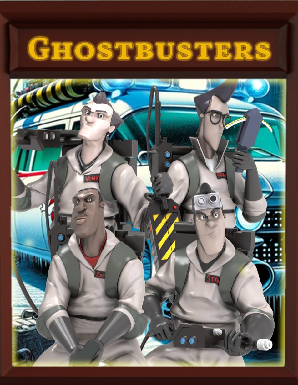 Ghostbusters Collection 3d model