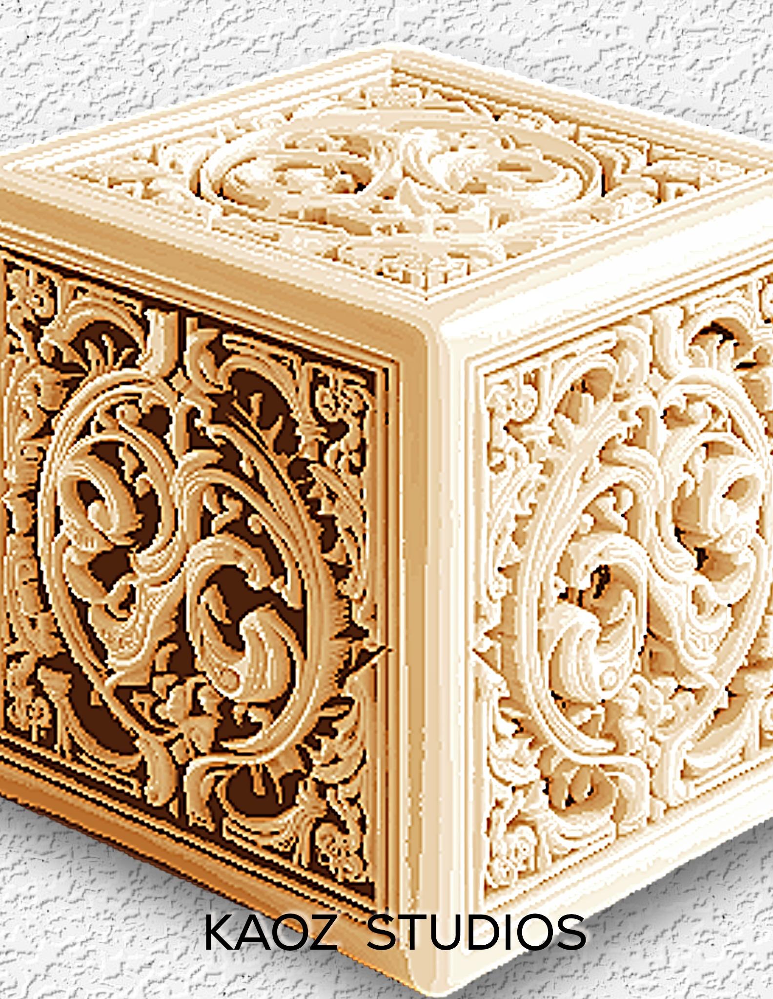 Ivory Carvings 3d model