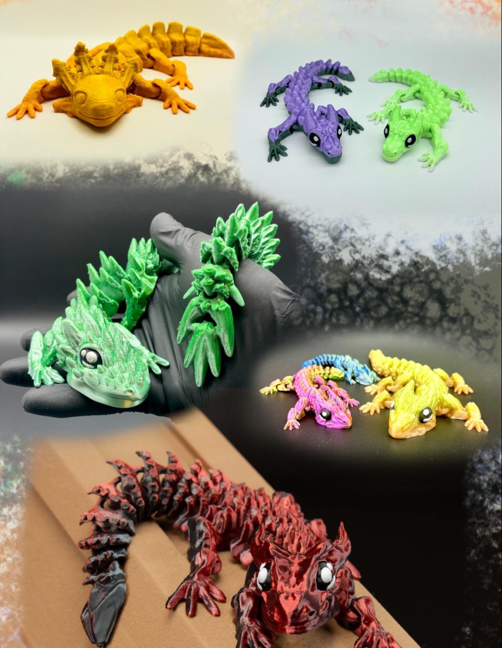 FREE Articulated Creatures 3d model