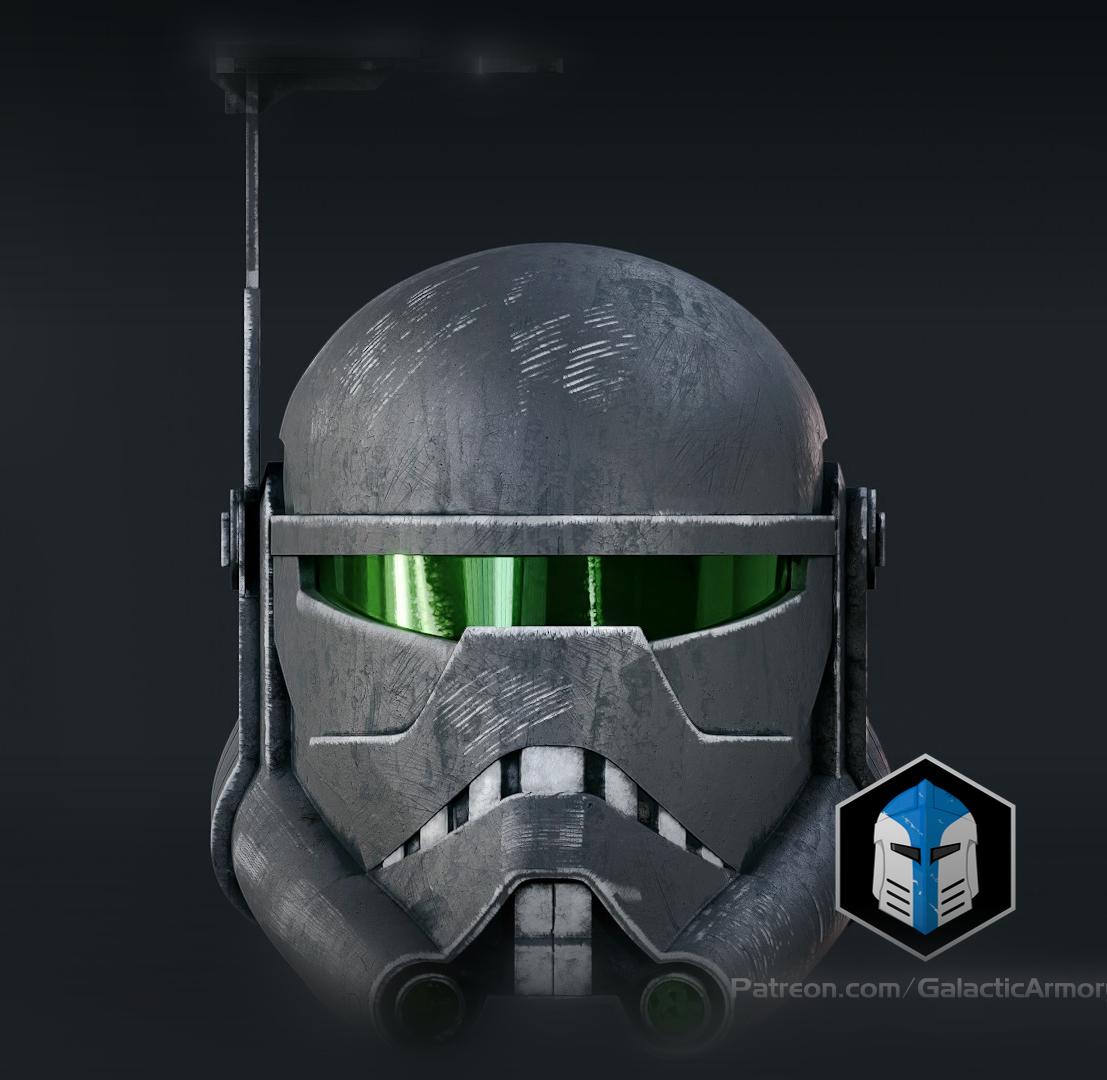 Bad Batch Imperial Crosshair Helmet - 3D Print Files 3d model