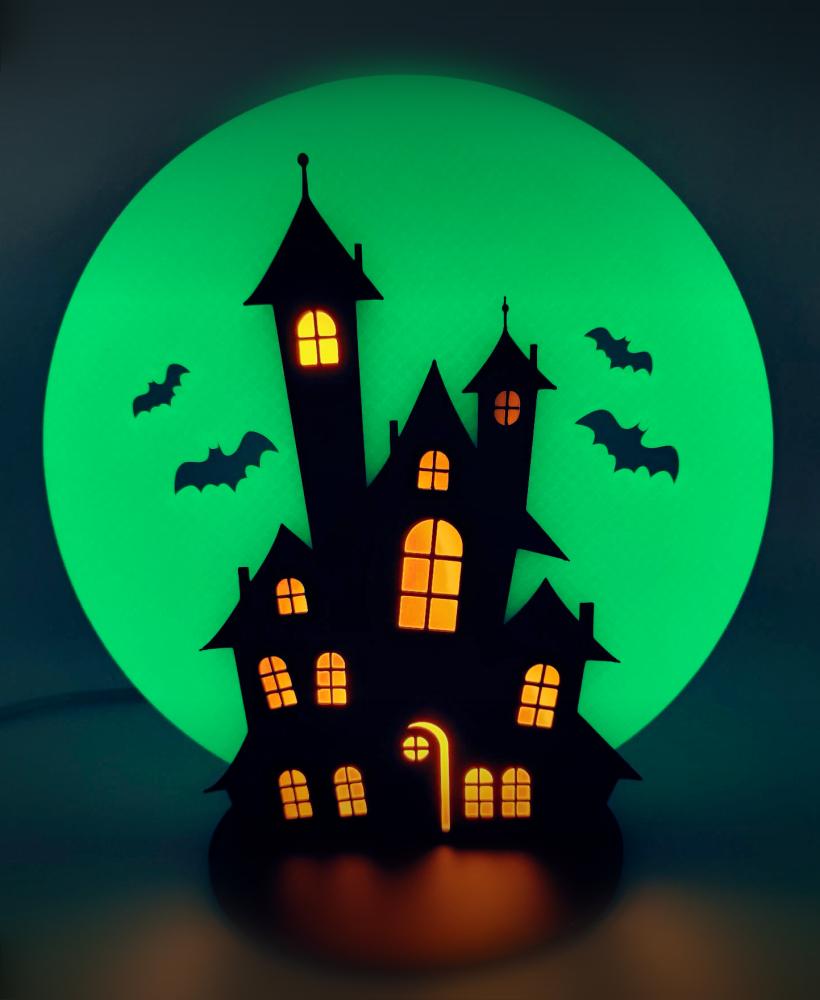 Halloween LED Castle 3d model