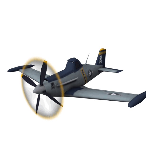 Disney Dusty Crophopper (NAVY) 3d model