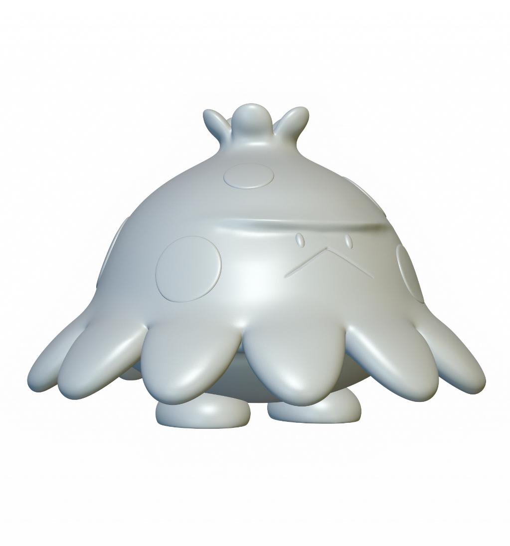 Pokemon Shroomish #285 - Optimized for 3D Printing 3d model