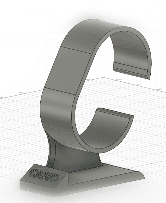 Watch stand - CASIO.stl 3d model