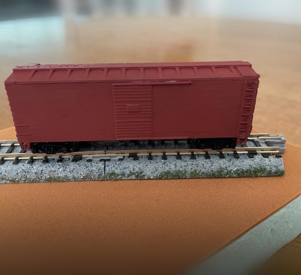 N PS1 boxcar 3d model