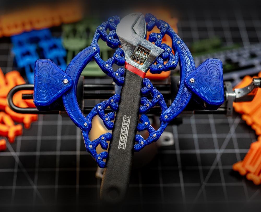 Fractal Vise - Mechanical Bearing V1 3d model