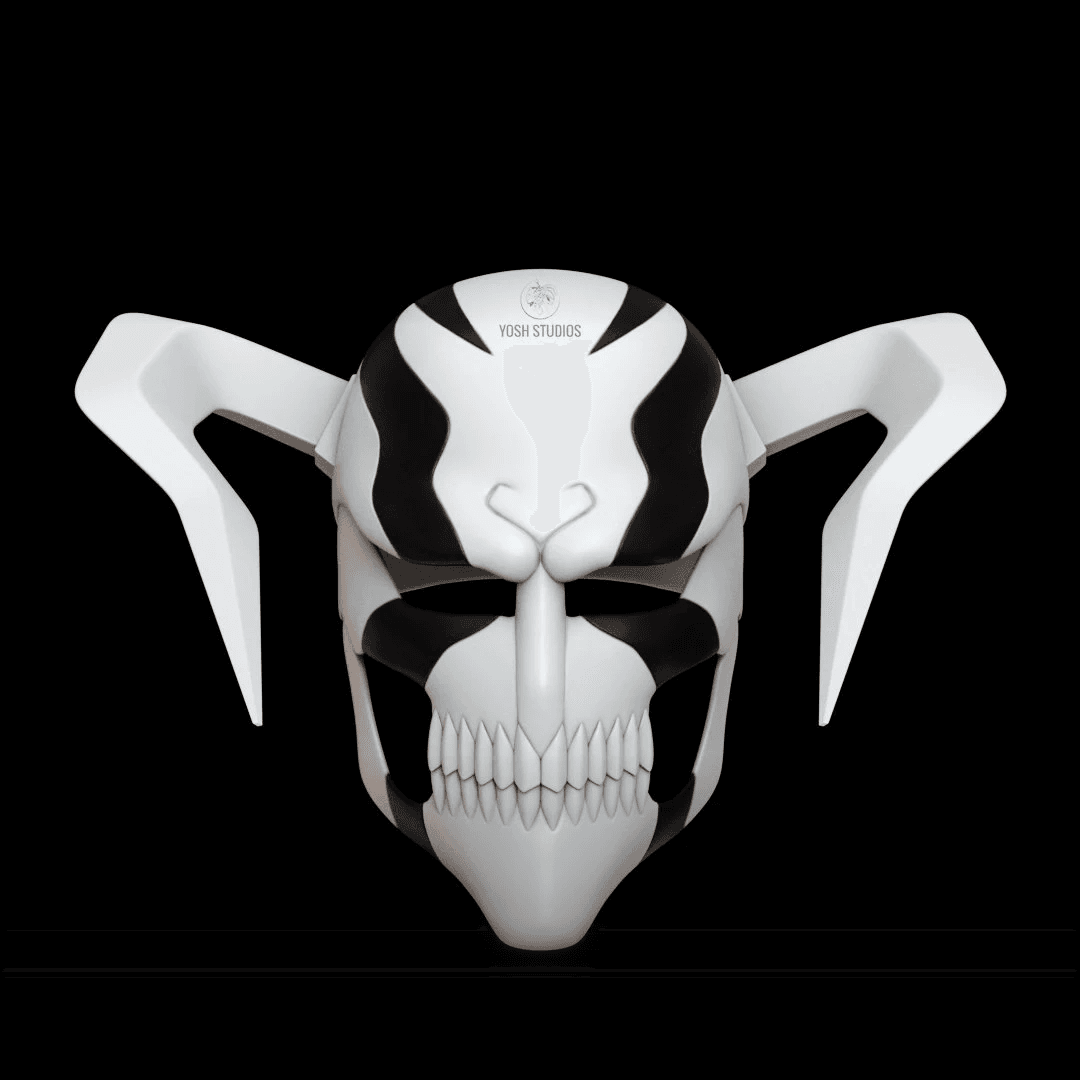 Ichigo Whole Hollow Mask 3d Print File STL 3d model