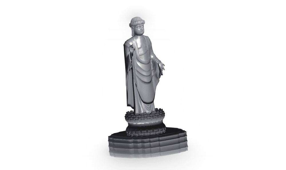 Buddha statue.obj 3d model