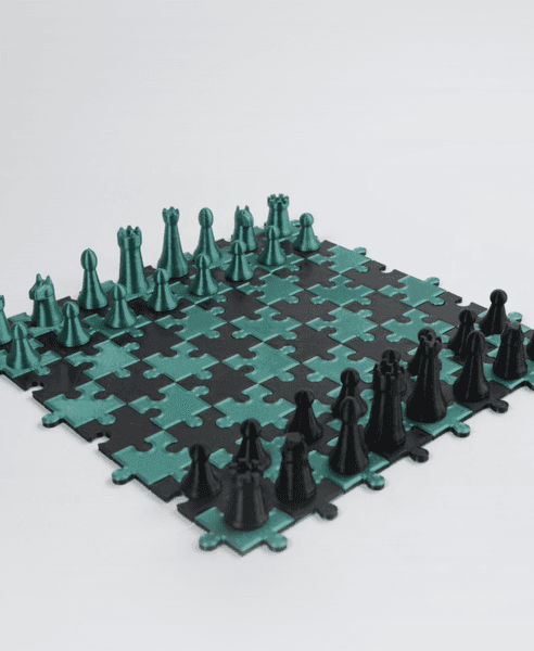 PUZZLE CHESS 3d model