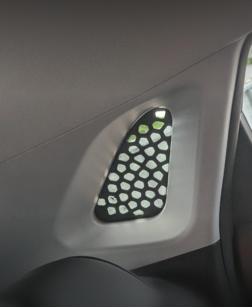 Hyundai Kona mini window insert 3d model